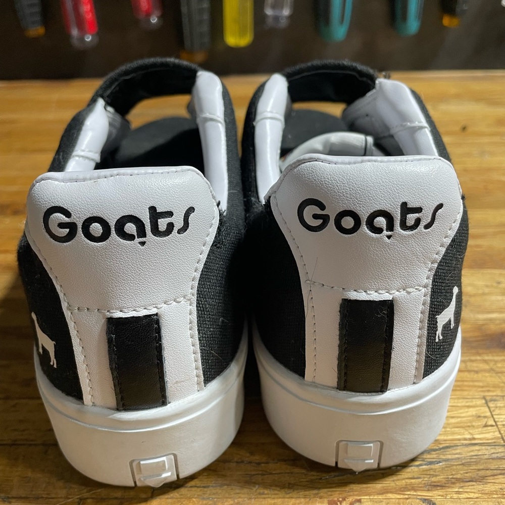 Goats Black and White Sneakers